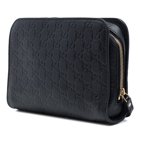 Signature Wallet on Chain Guccissima Leather