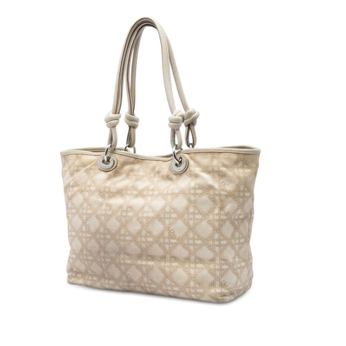 Vintage Lady Dior Tote Cannage Quilt Lambskin Large