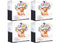 Pokémon Scarlet & Violet Prismatic Evolutions Pokemon Center Elite Trainer Box 4x Lot