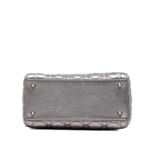 Lady Dior Bag Cannage Quilt Lambskin Medium