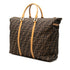 Vintage Zip Travel Tote Zucca Canvas Large