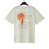 Palm Angels T-shirt Letter Painted Coconut Tree Print Short Sleeve T-shirt
