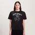 Palm Angels T-shirt Smoke Skull Angel Print Short Sleeve T-shirt