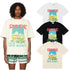 Rhude T-shirt Castle Coconut Letter Print Short Sleeve T-shirt