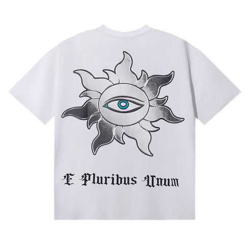 Godspeed T-shirts Helicopter Free Muse Printed Cotton Casual Short Sleeves Men and Women
