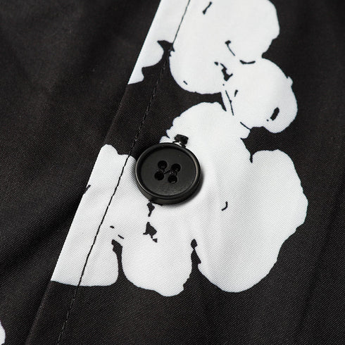 Denim Tears Button-Down Shirt Flower Woven