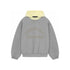 SS24 Hoodie Dark Heather Oatmeal/Garden Yellow