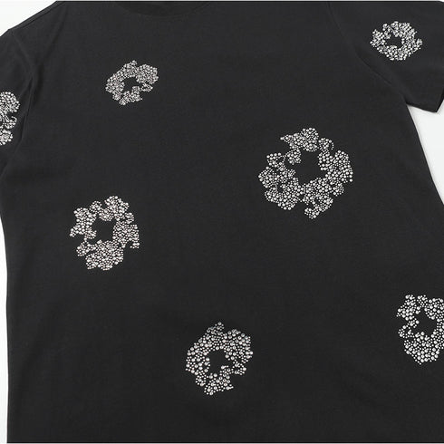 Denim Tears T-shirts Rhinestones
