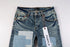 SOLLSALE-PURPLE Fashion Jeans 9015