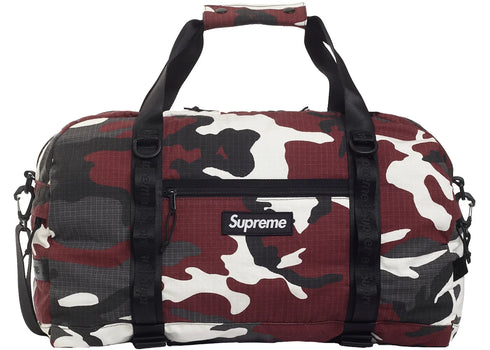 Supreme Duffle Bag (SS26) Red Camo