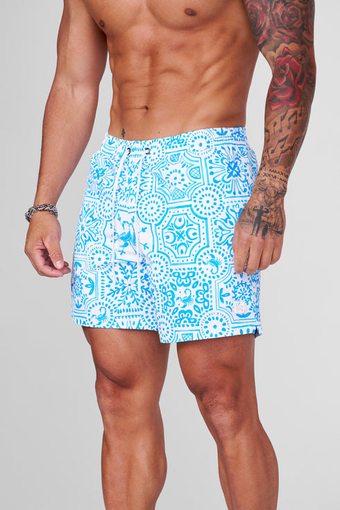 1003 - Mosaic Swim Shorts