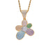 Tyler's Flower Pendant Necklace Rapper Chain