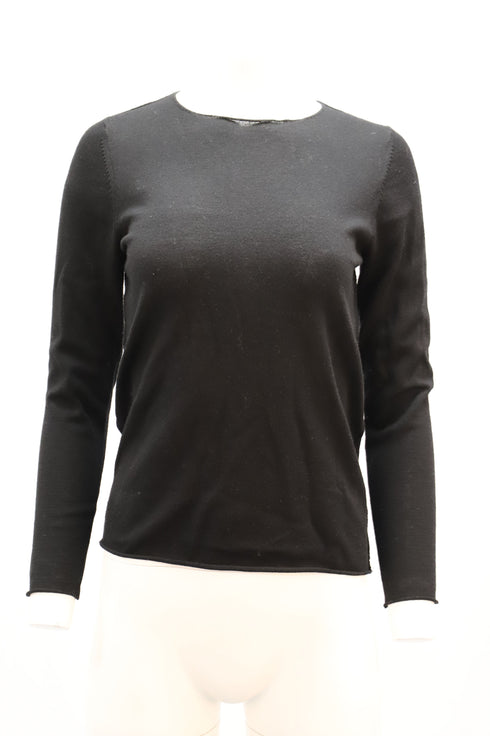Women's Zadig & Voltaire Skull Sweater In Black Merino Wool
