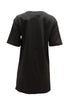 Women's Moschino Studded Shirt Dress in Black Viscose