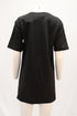 Women's Moschino Studded Shirt Dress in Black Viscose