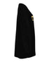 Women's Alexander Wang Tender Embroidered Sweater Dress in Black Wool