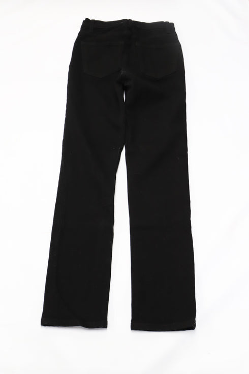Women's Reformation Liza High Rise Straight leg Jeans in Black Denim