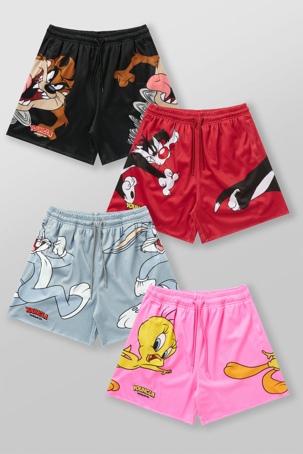 1098 - Looney Tunes Basketball Shorts