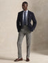 RALPH LAUREN Slim Fit Poplin Shirt Light Blue/White