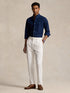RALPH LAUREN Custom Fit Stretch Poplin Shirt Newport Navy