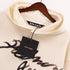 Palm Angels Hoodie Smoke Letter Flame Print Hooded Sweater