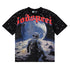 Godspeed T-shirts Astronaut Earth Gypsy Printing Cotton Casual Short Sleeve Men and Women