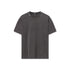 1102. Distressed Relaxed Tee - Black