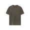 1102. Distressed Relaxed Tee - Olive