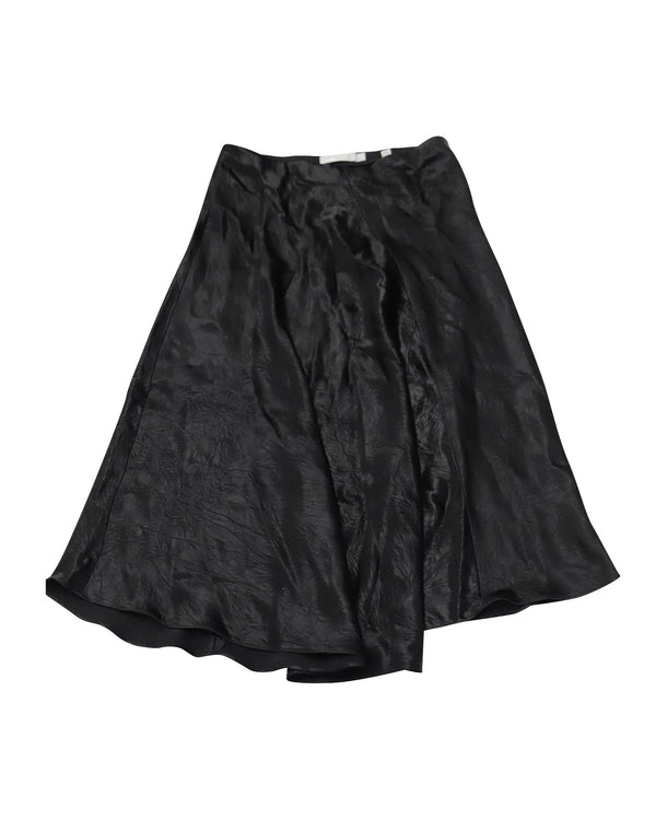 Women's Vince Skirt in Black Acetate