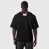 1114. Vintage Raw Hem Pump Cover - Black