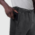 1120. Tech-Terry™ Mesh Panel Sweats - Black "Blade TD"