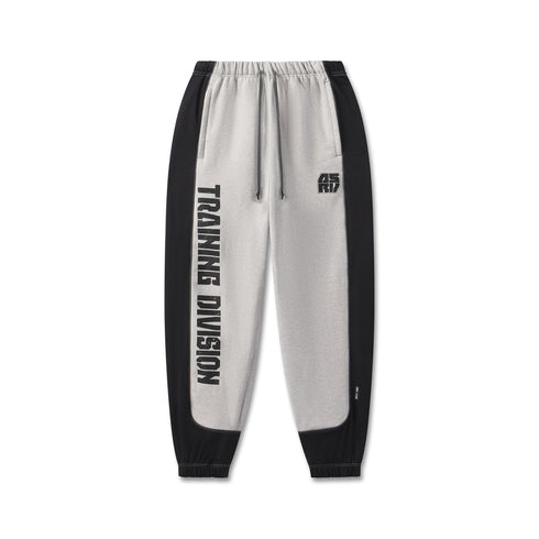 1120. Tech-Terry™ Mesh Panel Sweats - Heather Grey "Blade TD"