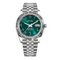 SEIKO MOD DATEJUST ARABIC DIAL | SILVER GREEN