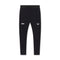 1146. Lycra® Ribbed Running Tight - Black