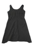 Women's Helmut Lang Scoop-Neck Tank Dress in Black Viscose