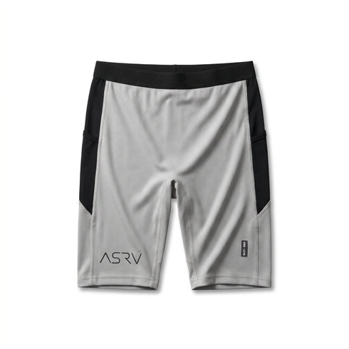 1170. Lycra® Ribbed Run Half-Tight - Slate Grey