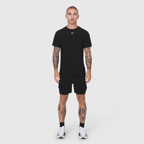 1180. Laser-Vent™ Training Tee - Black