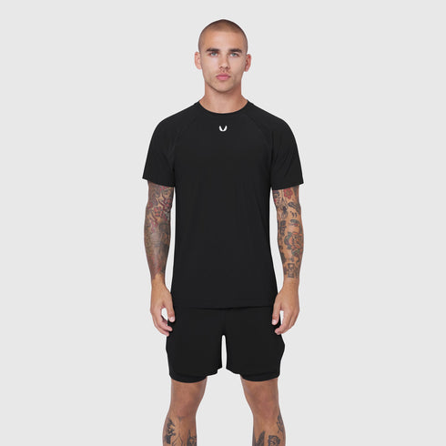 1180. Laser-Vent™ Training Tee - Black