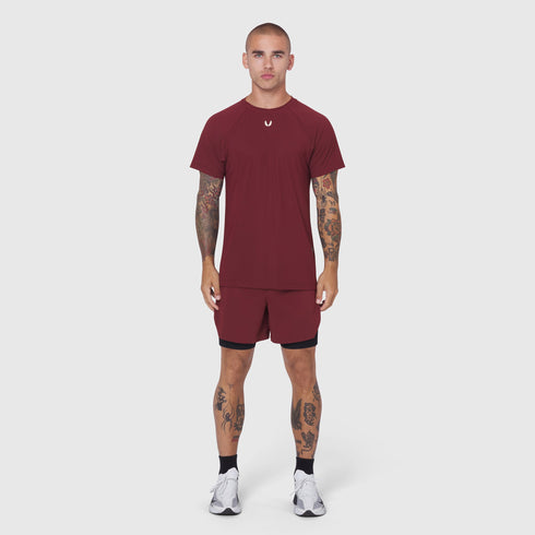 1180. Laser-Vent™ Training Tee - Crimson