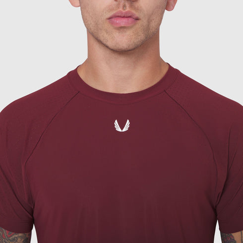 1180. Laser-Vent™ Training Tee - Crimson
