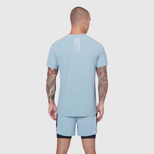1180. Laser-Vent™ Training Tee - Light Sky