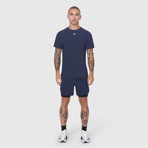 1180. Laser-Vent™ Training Tee - Navy