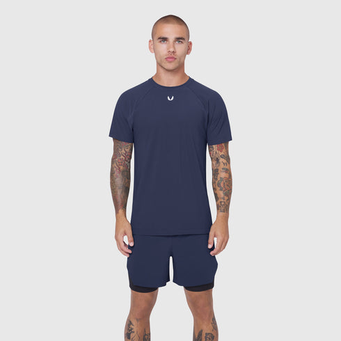 1180. Laser-Vent™ Training Tee - Navy