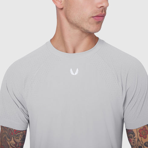 1180. Laser-Vent™ Training Tee - Slate Grey