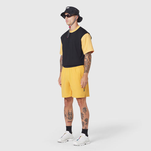 1186. SUPIMA® Ice-Skin™ Reversible Tee - Amber/Black