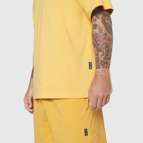 1186. SUPIMA® Ice-Skin™ Reversible Tee - Amber/Black
