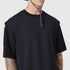 1186. SUPIMA® Ice-Skin™ Reversible Tee - Black/Black