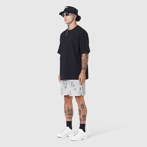 1186. SUPIMA® Ice-Skin™ Reversible Tee - Black/Black