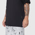 1186. SUPIMA® Ice-Skin™ Reversible Tee - Black/Black