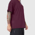 1186. SUPIMA® Ice-Skin™ Reversible Tee - Merlot/Black